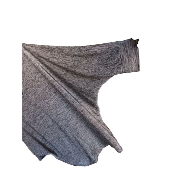 Womens Lightweight Casual Work Double V Heathered Dolman Sleeve Size 18/20 Top - Picture 4 of 5